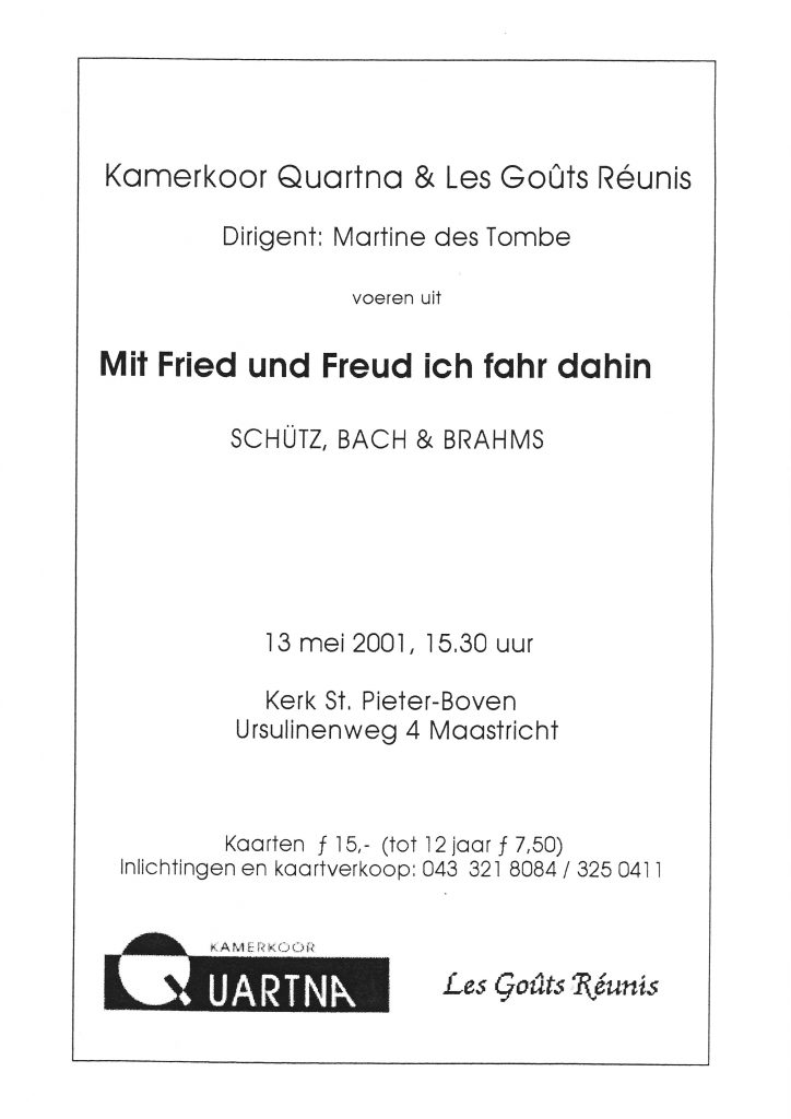 2001 Mit Fried und Freud